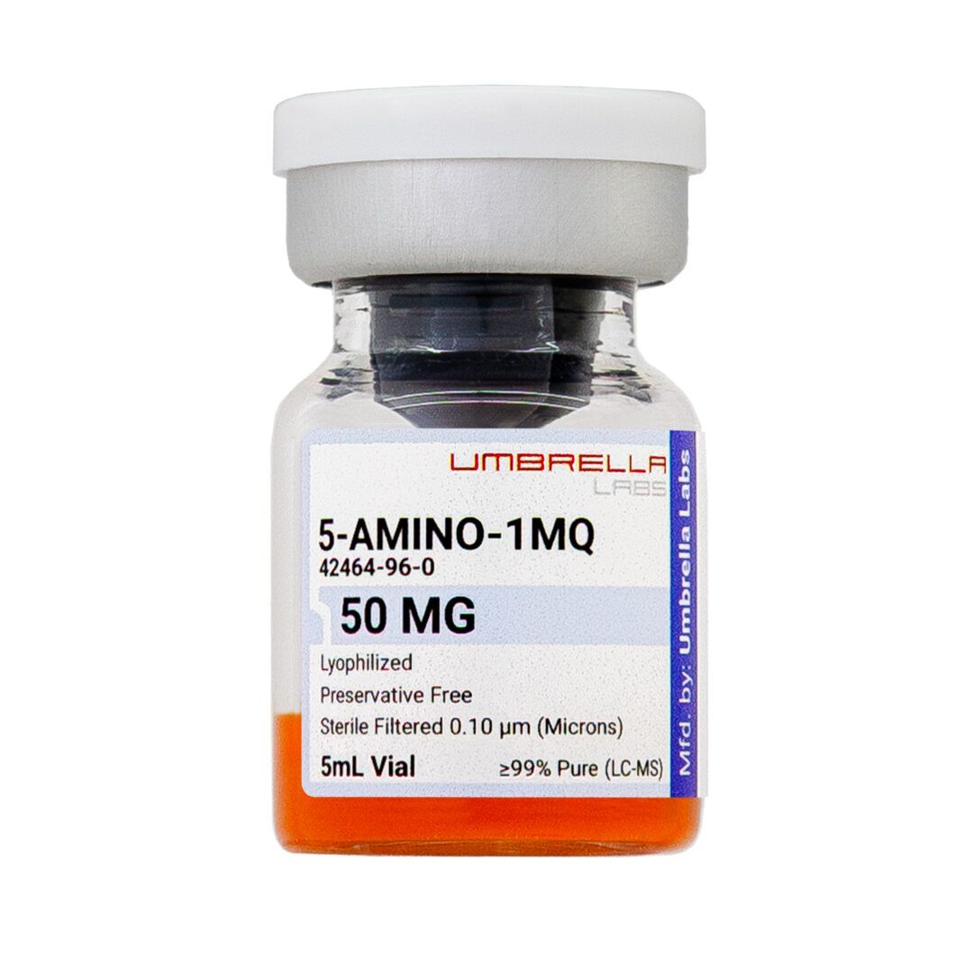 5-AMINO-1MQ PEPTIDE 50MG/100MG VIAL (10-PACK) – UMBRELLA Labs