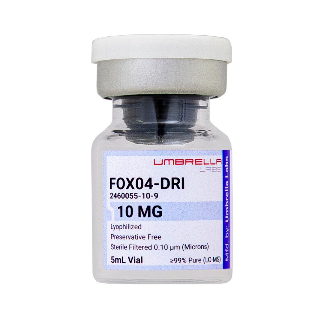 FOXO4-DRI PEPTIDE 2MG/5MG/10MG VIAL – UMBRELLA Labs