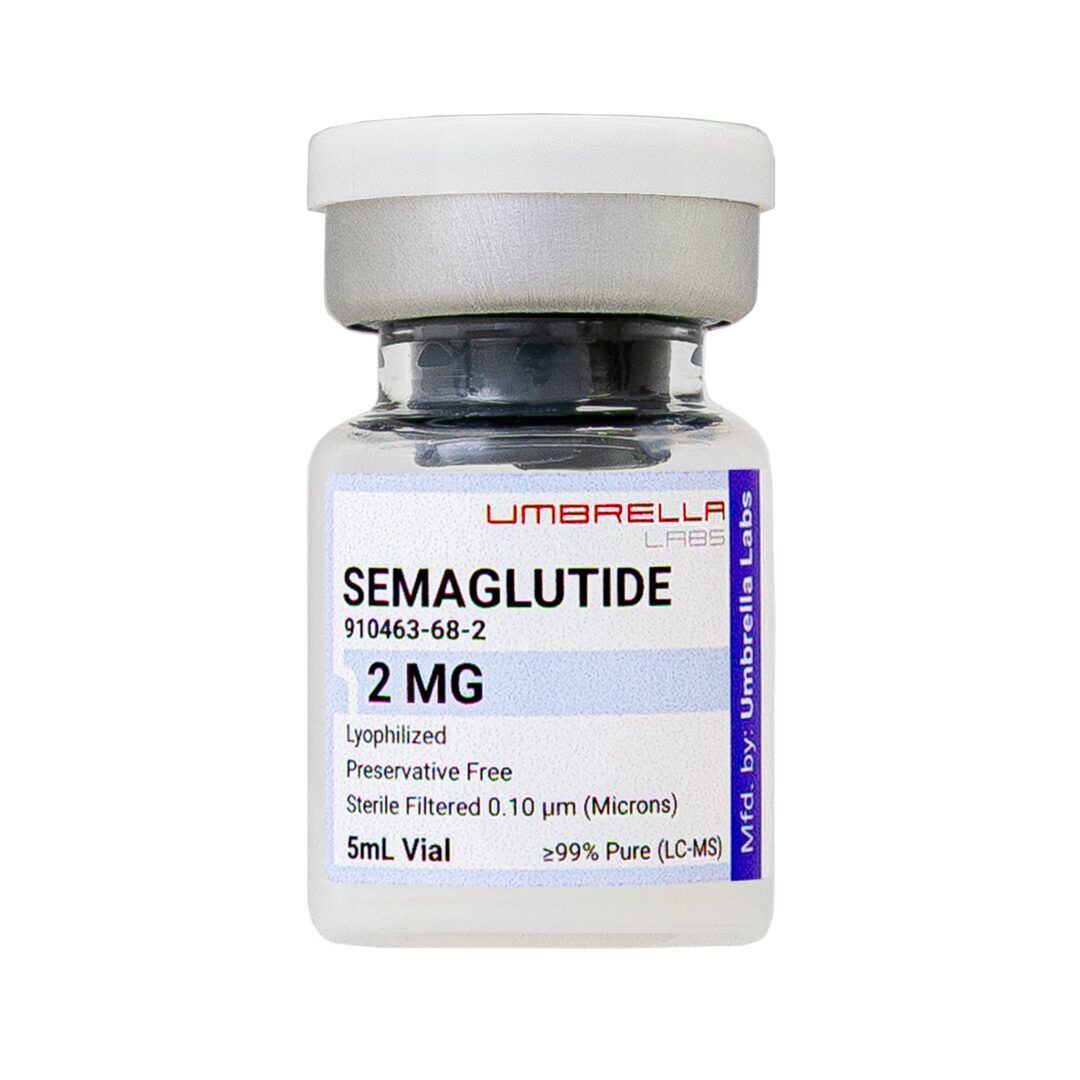 is semaglutide a peptide SEMAGLUTIDE PEPTIDE VIAL – UMBRELLA Labs