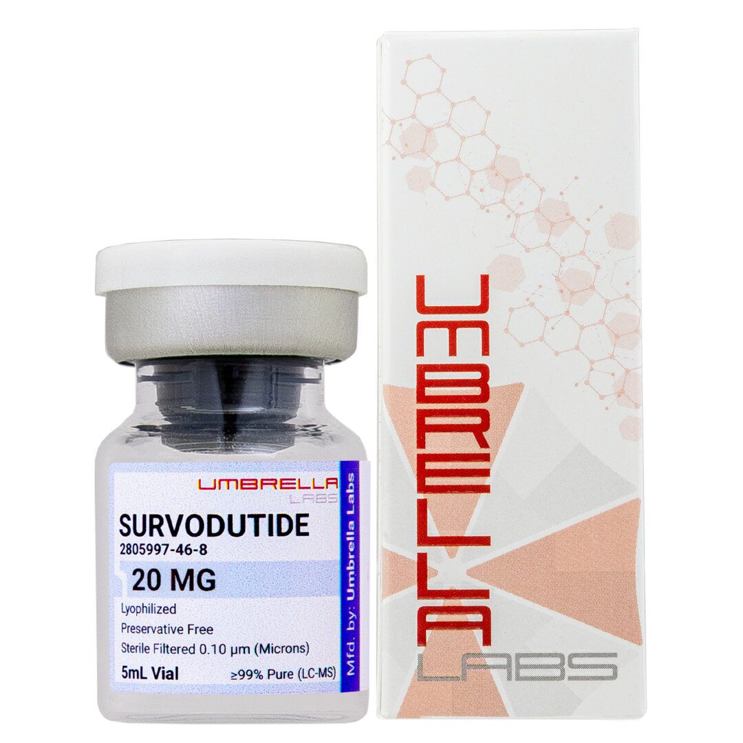 SURVODUTIDE PEPTIDE 10MG/20MG VIAL – UMBRELLA Labs