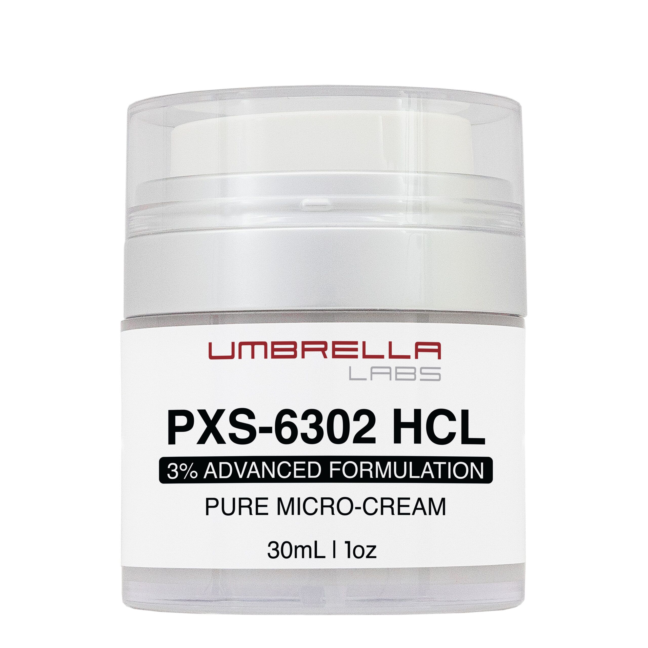 PXS-6302 HCL 3% ADVANCED FORMULATION MICRO-CREAM 30ML BOTTLE