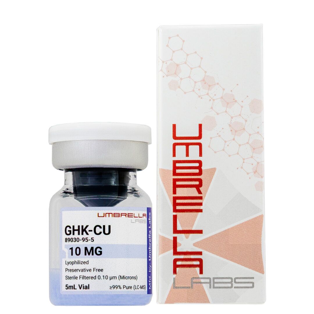 GHK-CU COPPER PEPTIDE 5MG/10MG/50MG/100MG VIAL – UMBRELLA Labs