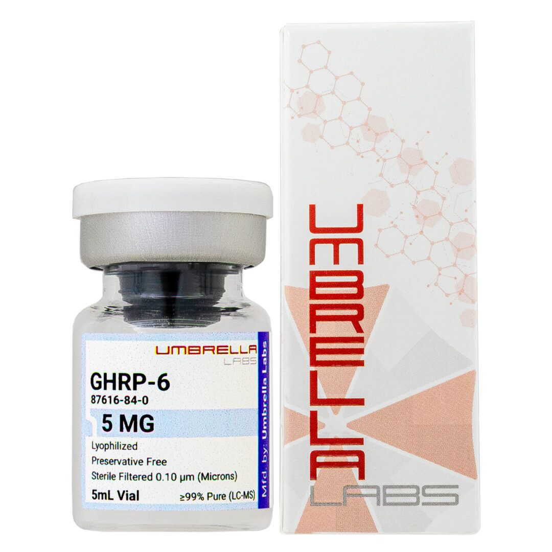 ghrp-6 vs ipamorelin appetite hunger PEPTIDE (GROWTH HORMONE RELEASING PEPTIDE 6) 5MG/10MG VIAL – UMBRELLA Labs Skin Type: Combination Glutathione boost to skin Variants:Glutathione Gummies
