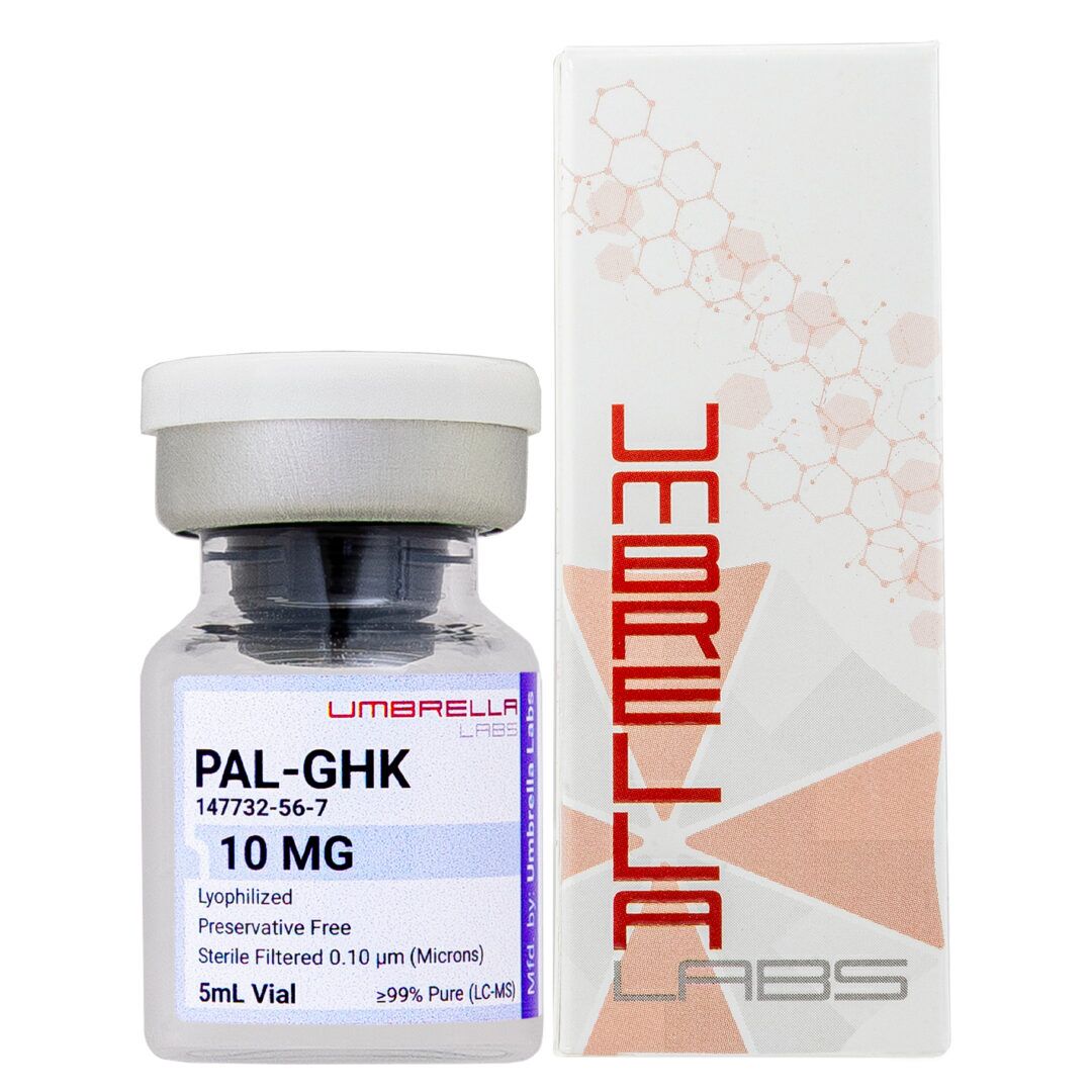 PAL-GHK PEPTIDE 10MG VIAL – UMBRELLA Labs
